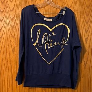PINK Victoria’s Secret Size Medium Long Sleeve T-Shirt